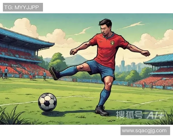 足球明星的艺术魅力与激情瞬间的完美结合画作欣赏